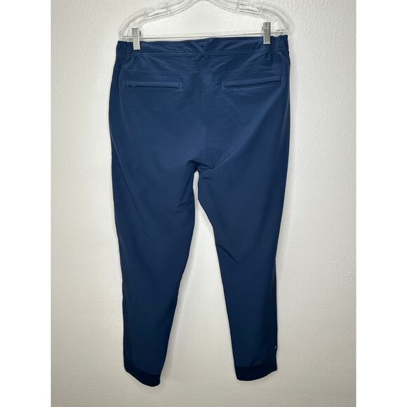 Mack Weldon Navy Blue Radius Flex Jogger Chino Pants L - Picture 11 of 16